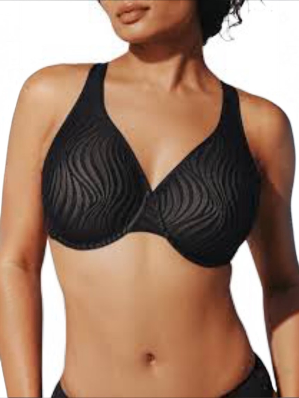 NWT Thirdlove Unlined Lace Minimizer Bra Black 40E